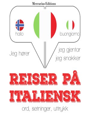 cover image of Reiser på italiensk